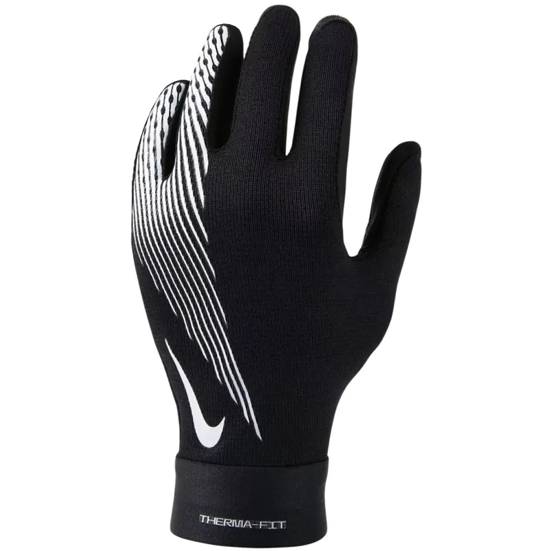Nike Academy Therma-FIT Gloves HF0546-011, Męskie, Czarne, rękawiczki, poliester, rozmiar: L