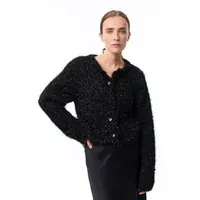 Knitted Lynn Cardigan Black Maat: XS | Cardigans Outlet | Dames | Zwart