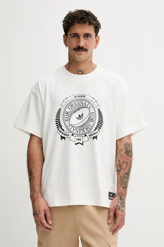 adidas Originals t-shirt bawełniany All Black