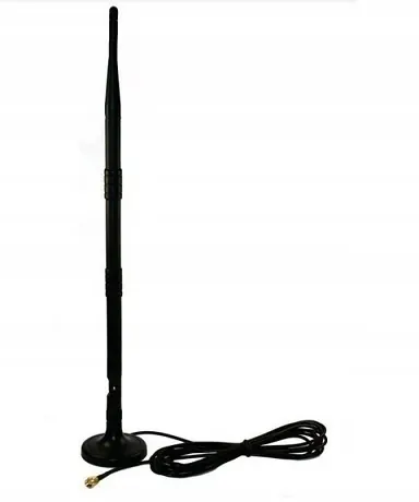 Antena Wifi Rp-sma Dookólna 12DBI 2.4GHz Pionowa 41CM Kabel 3M