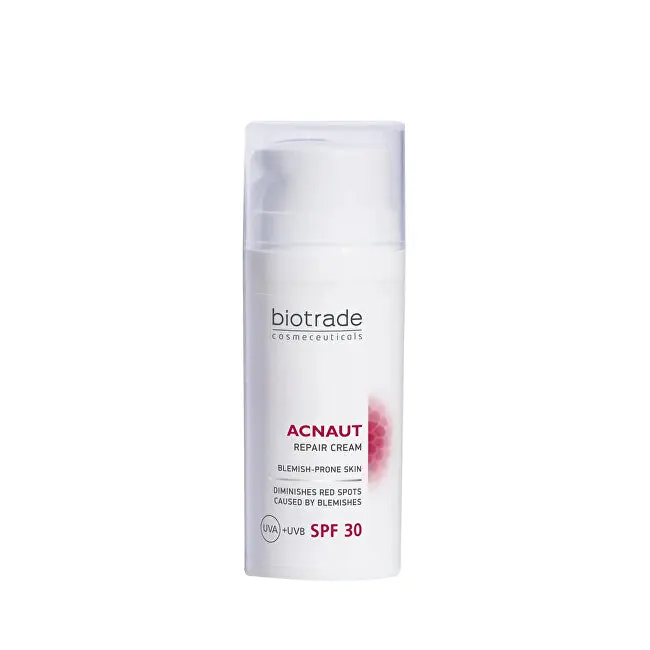 Biotrade Krem regenerujący do skóry skłonnej do niedoskonałości SPF 30 Acnaut (Regenerujący) 30 ml