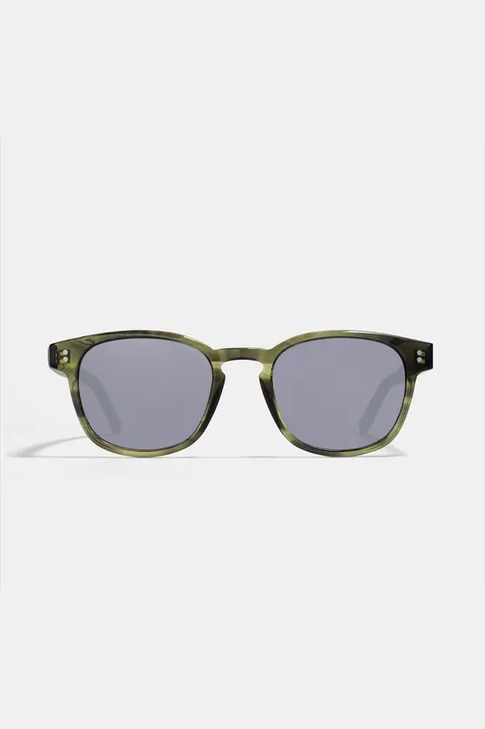 Ace & Tate Alfred-small-botanical-haze-sun Maat: S | Zonnebrillen Outlet | Unisex | Groen