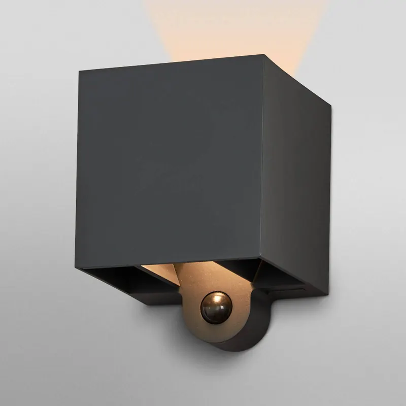 OSRAM kinkiet zewnętrzny LED-akumulatorowy ENDURA STYLE Sensor grafit USB