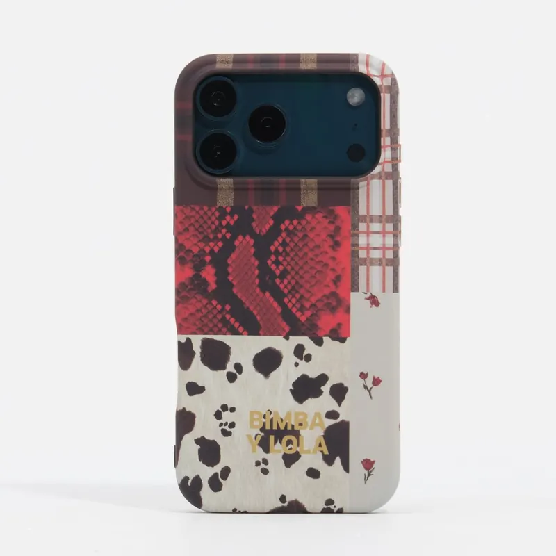 Etui twarde iPhone 17 Pro patchwork pyton