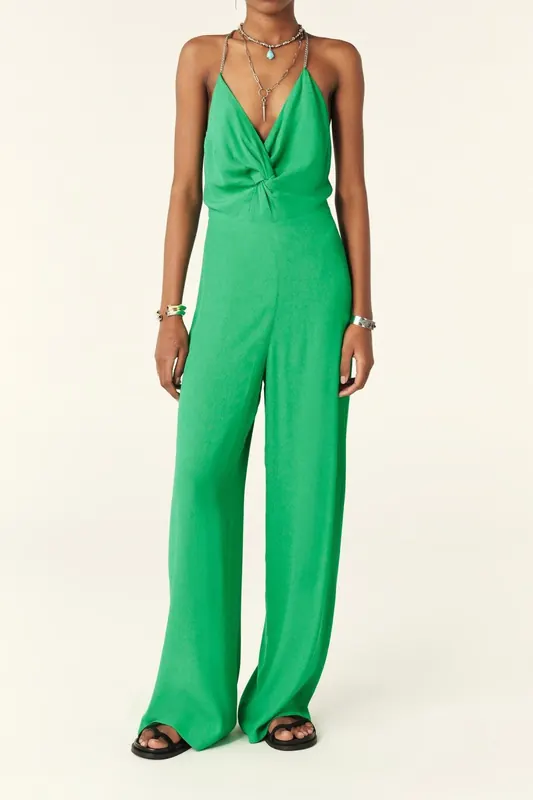 BA&SH Jumpsuit Vert Maat: 38 | Jumpsuits Outlet | Dames | Groen