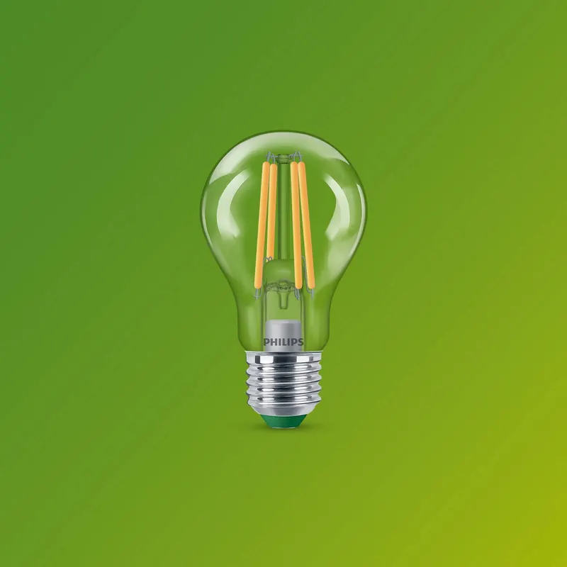 Philips E27 Żarówka LED A60 4W 840lm 2700K żarówka filamentowa, opakowanie 6