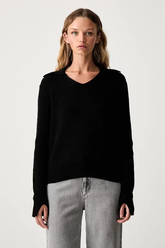 Armani Exchange sweter damski bawełniany