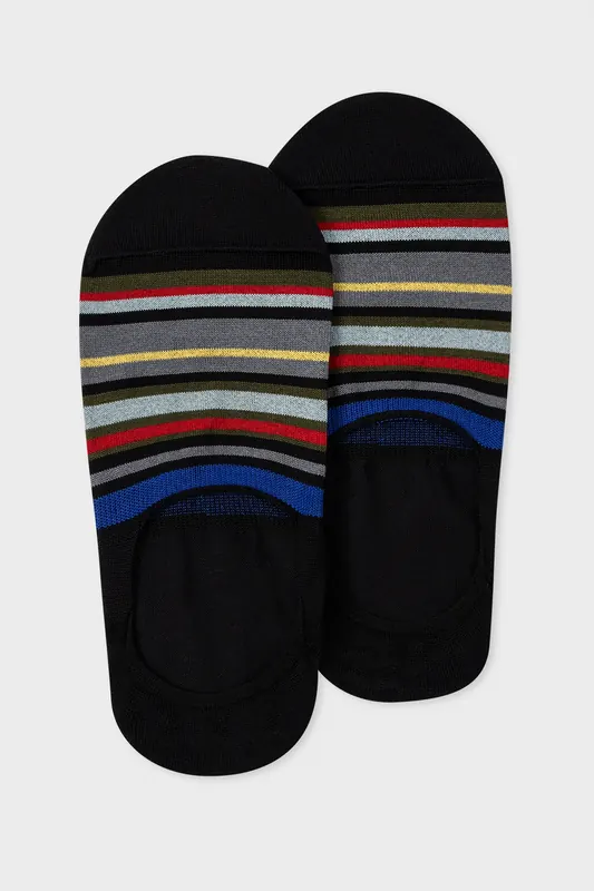 Paul Smith Sock Harlan No Show Black Maat: OS | Sokken Outlet | Heren | Zwart