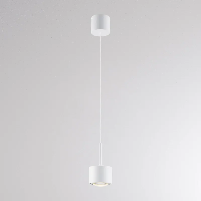 Żyrandol LED MAG MINI, biały, Ø 9 cm, CCT, ściemniany, metalowy