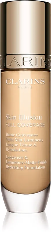Clarins Skin Illusion Hydrating podkład o wysokim kryciu kolor 100.4N 30 ml