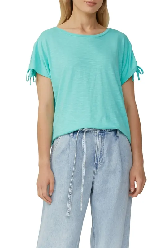 s.Oliver T-shirts Soft Sage Maat: 44 | Tops Outlet | Dames | Groen