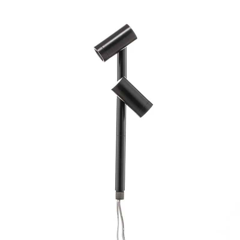 LED Duo Spot 2x3 W ww 170 mm czarny
