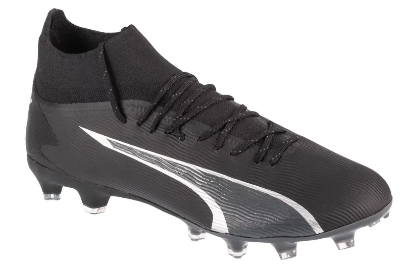 Puma Ultra Pro FG/AG 107422-02, Męskie, Czarne, buty piłkarskie - korki, syntetyk, rozmiar: 47