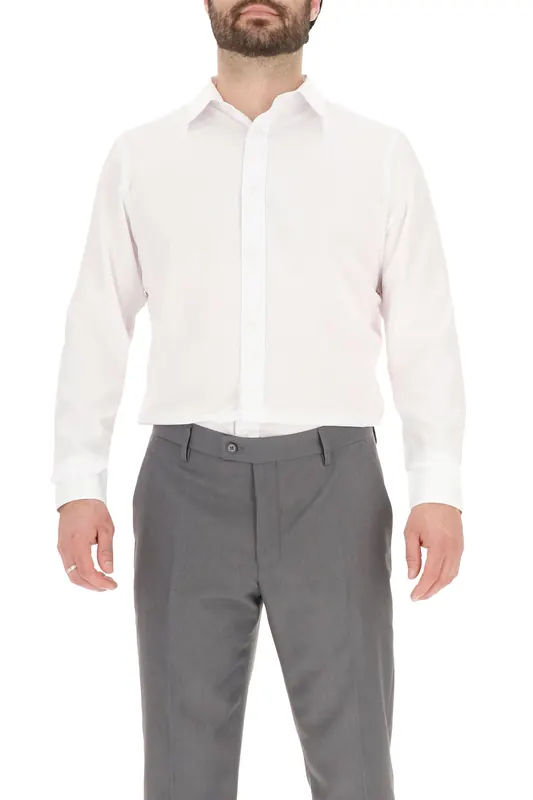 Scotch & Soda 4 Way Stretchdress Shirt White Maat: 39 | Zakelijke Overhemden Outlet | Heren | Wit