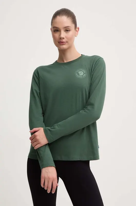 Fjallraven longsleeve bawełniany 1960 Logo
