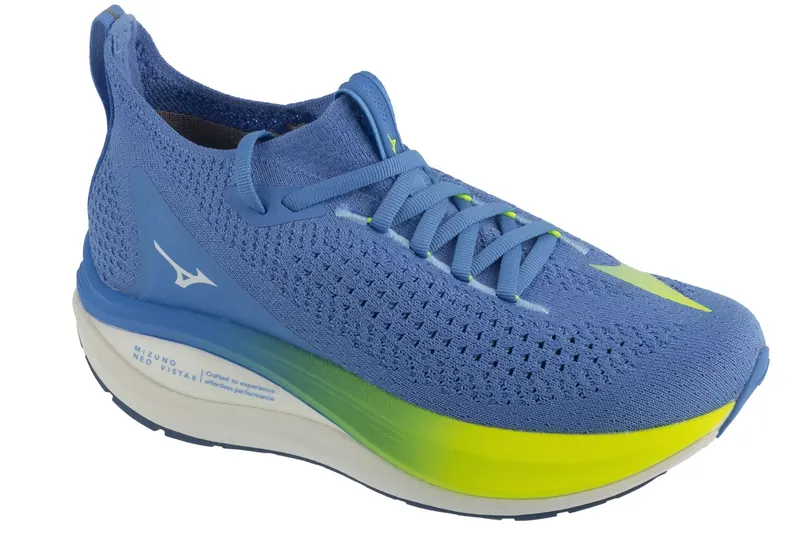Mizuno Neo Vista 2 J1GD253471, Damskie, Niebieskie, buty do biegania, tkanina, rozmiar: 40,5