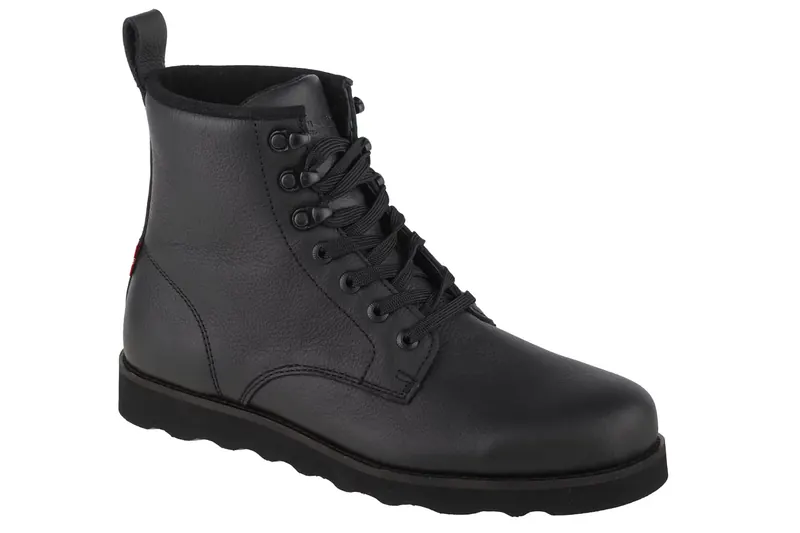 Levi's Darrow Wedge 234734-700-559, Męskie, Czarne, trzewiki, skóra licowa, rozmiar: 44