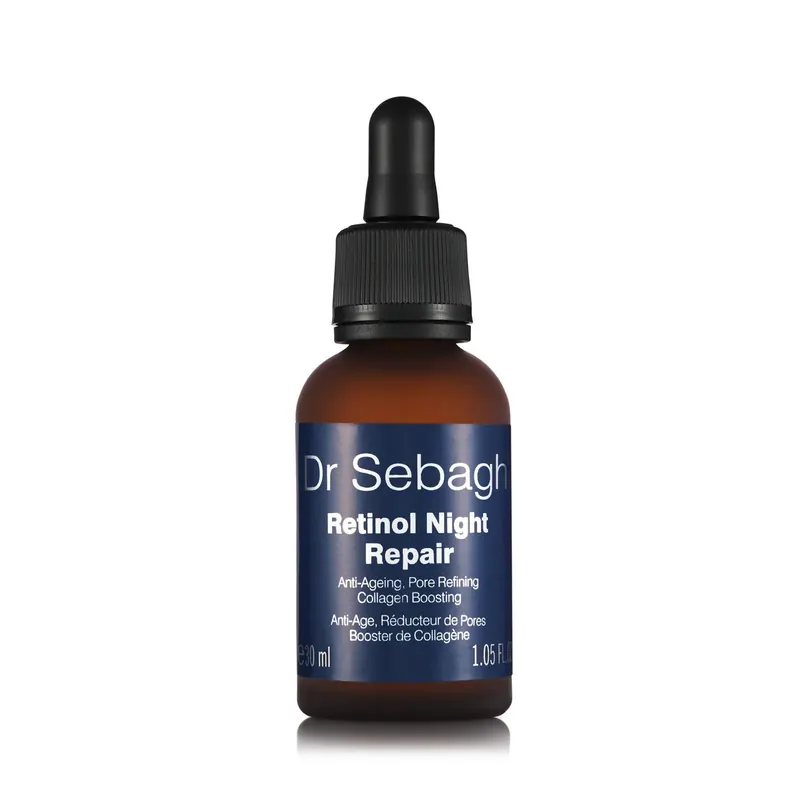 Dr Sebagh Retinol Kwas Hialuronowy Serum Przeciwstarzeniowe na Noc Do Twarzy 30ml