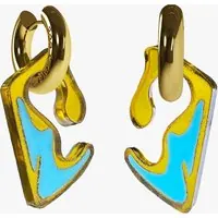 Ace & Tate Unisex Felt Zia Yuzu Maat: M | Oorbellen Outlet | Unisex | Blauw