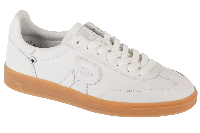 Rieker Sneakers W2200-80, Damskie, Białe, buty sneakers, skóra licowa, rozmiar: 39