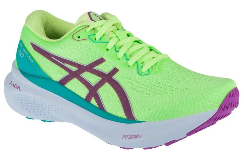 ASICS Gel-Kayano 30 Lite-Show 1012B636-300, Damskie, Zielone, buty do biegania, tkanina, rozmiar: 40