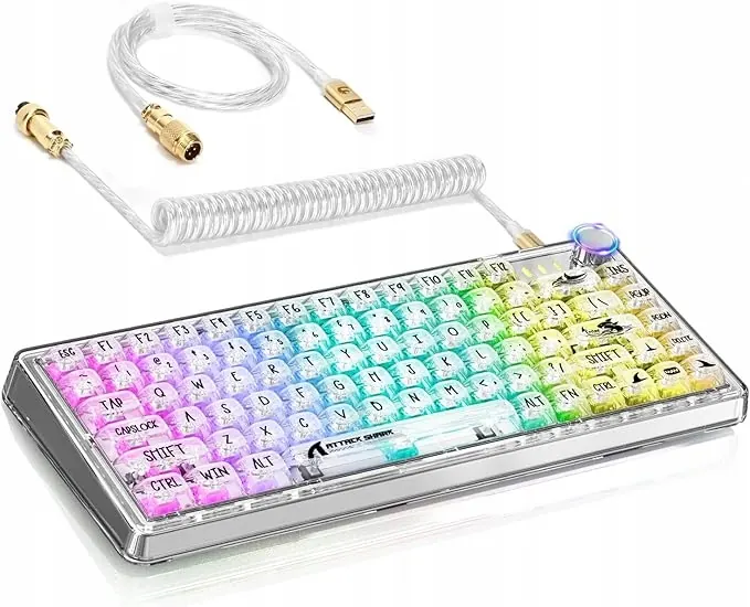 Attack Shark K75 mechanická klávesnica K75RGB