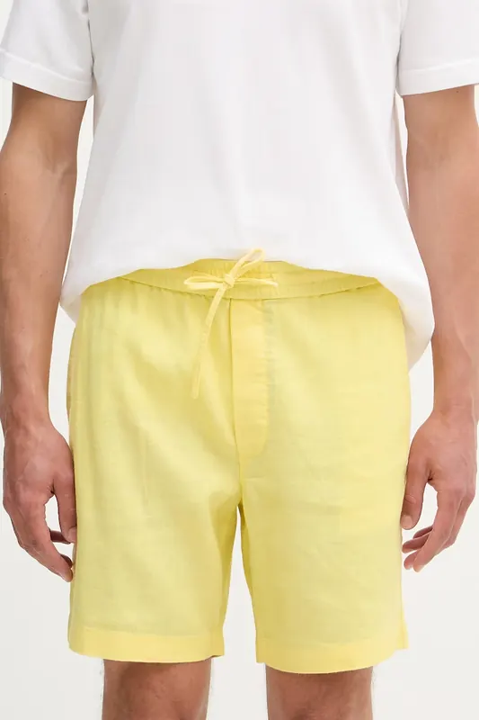 Tommy Hilfiger szorty męskie z lnem