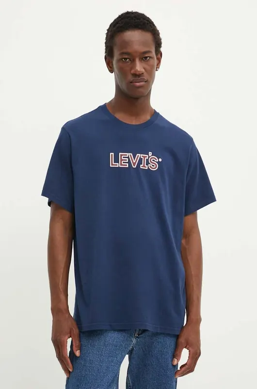 Levi's T-shirt basic męski bawełniany RELAXED FIT TEE