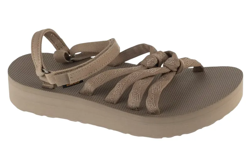 Teva W Midform Kena Slim Sandals 1173494-DUNE, Damskie, Brązowe, sandały, syntetyk, rozmiar: 39