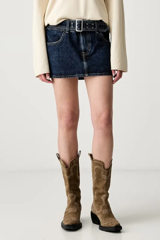 Levi's spódnica jeansowa BELTED MINI