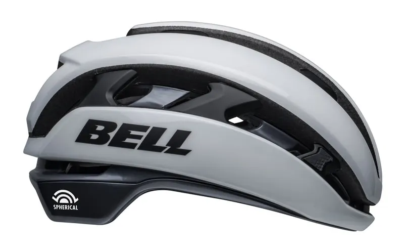 Kask gravel szosowy BELL XR MIPS SPHERICAL matte gloss biały czarny (52-56)
