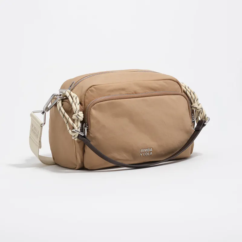 Torebka listonoszka średnia pocket camel
