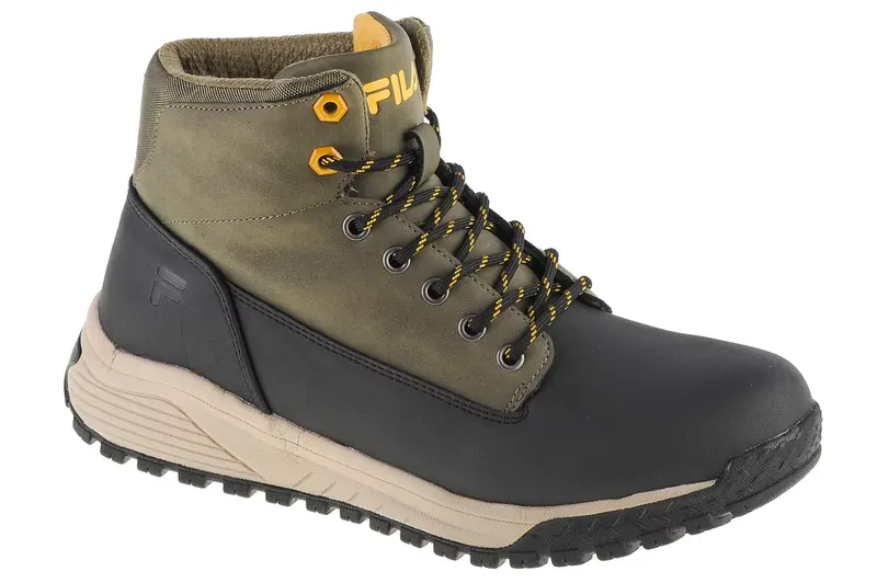 Fila Lance XXI Mid FFM0169-83158, Męskie, Czarne, trapery, skóra syntetyczna, rozmiar: 44