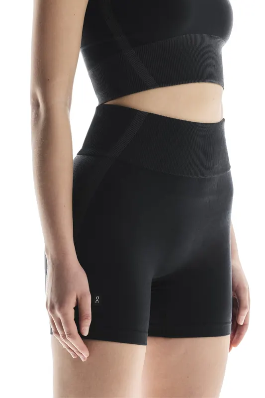 On Studio Knit Shorts 1 W Black | Eclipse Maat: S | Korte Broeken Outlet | Dames | Zwart