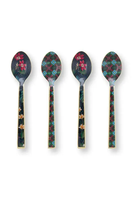Pip Studio zestaw łyżeczek Enamelled Berry Blues 4-pack