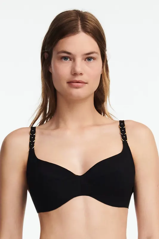 Chantelle Sw Bra Underw. Covering Black Maat: D95 | BH's Outlet | Dames | Zwart