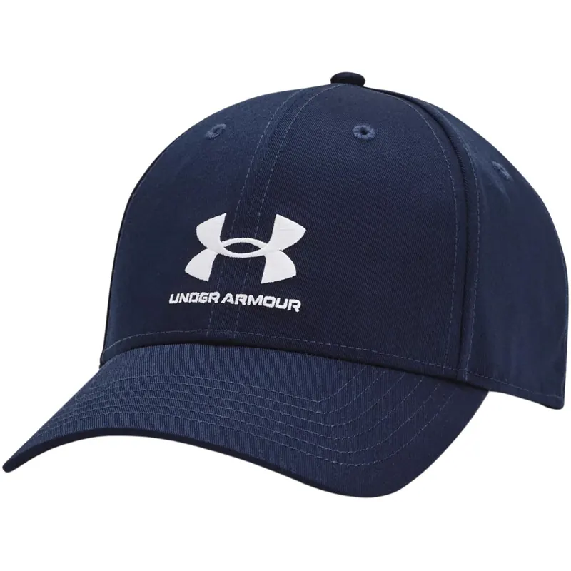 UNDER ARMOUR czapka z daszkiem bejsbolówka Lockup Adj granatowa (one size)