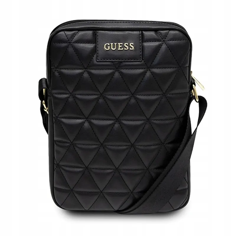 Torba Guess Quilted na tablet 10'' czarna Guess