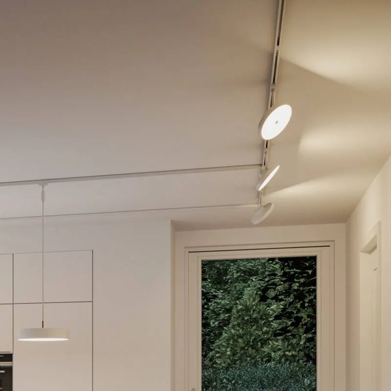 Paulmann URail Smart-LED-spot Hildor, biały sygnałowy, ZigBee