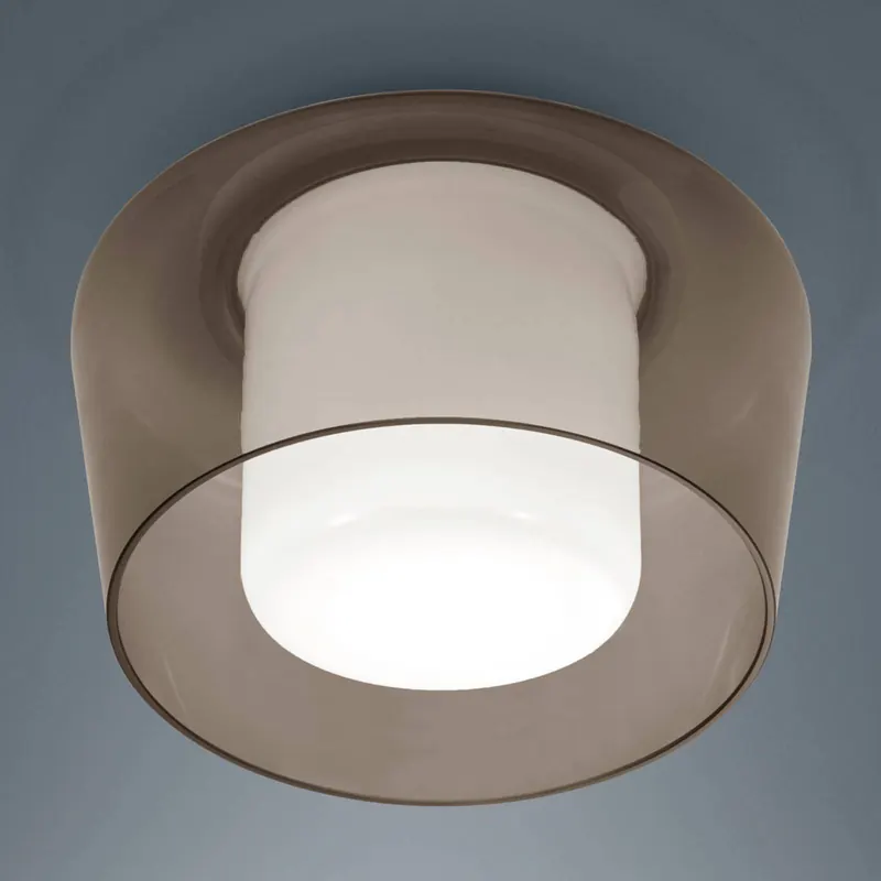 Canio – ładna lampa sufitowa ze szkła