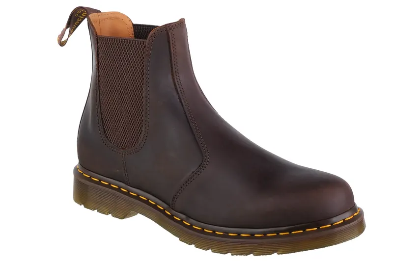 Dr. Martens 2976 YS Crazy Horse DM27486201, Unisex, Brązowe, sztyblety, skóra naturalna, rozmiar: 39