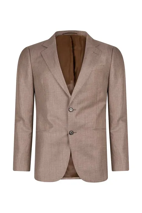 Reiss Blade-sb Micor Puppyto Brown Maat: 38 | Blazers Outlet | Heren | Bruin