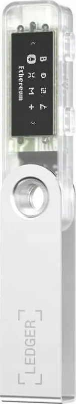 Peňaženka Ledger Nano S Plus Ice transparentná priehľadná 3760027782354