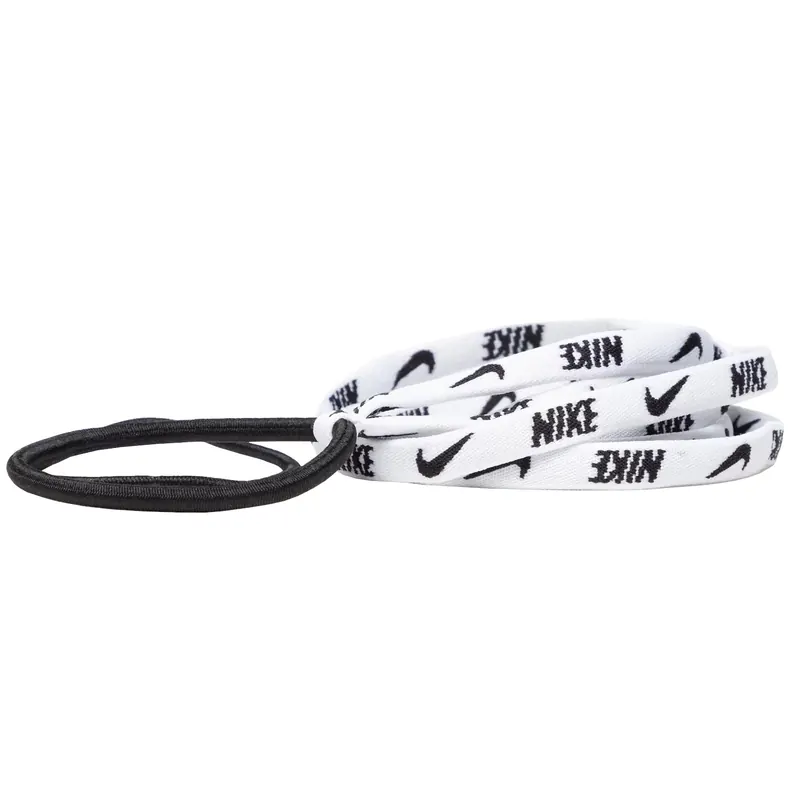Nike Braid Kit N1002632-101, Unisex, Białe, gumki do włosów, poliester, rozmiar: One size