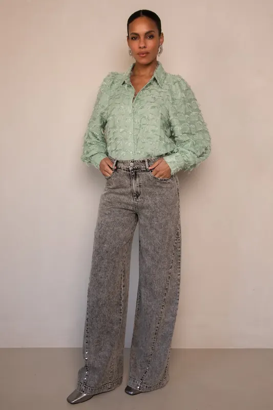 Freebird Melody Denim Grey Wash Maat: W32 | Jeans Outlet | Dames | Grijs