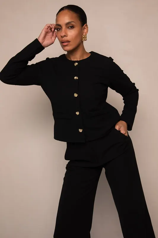 Freebird Liselotte Jacket Black Maat: XS | Blazers Outlet | Dames | Zwart