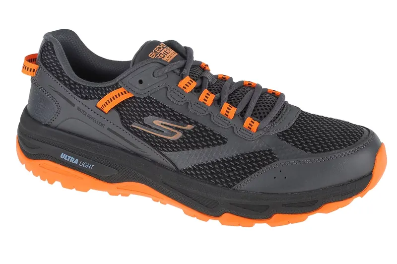 Skechers Go Run Trail Altitude 220111-CCOR, Męskie, Szare, buty do biegania, tkanina, rozmiar: 42,5