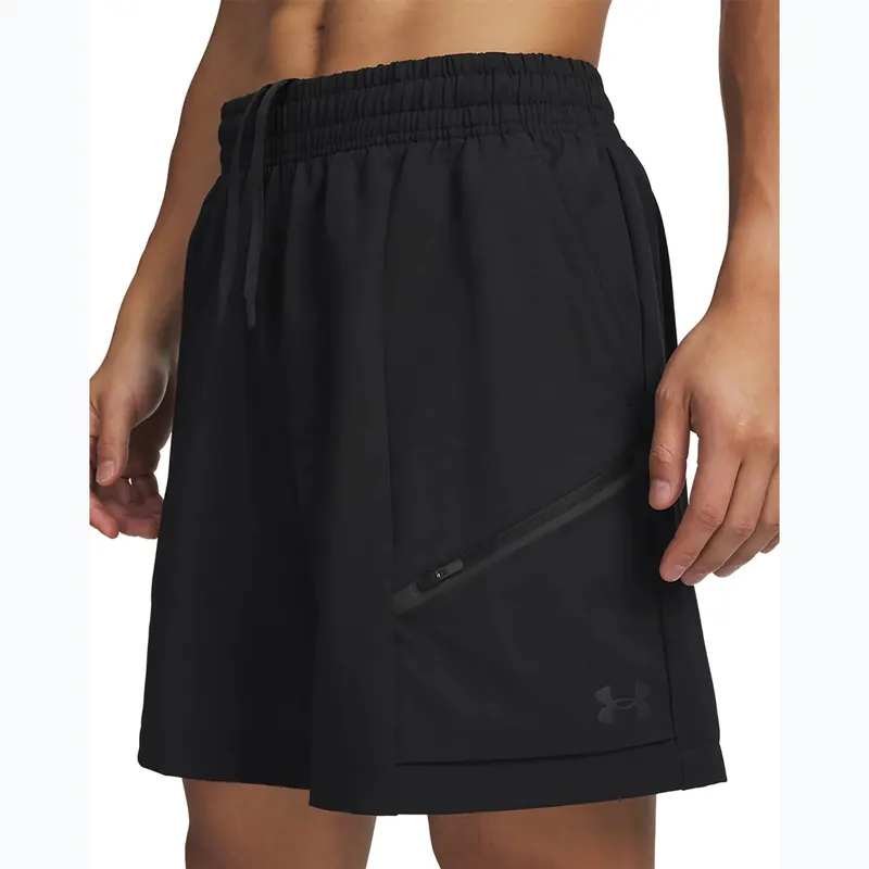 Under Armour Unstoppable Woven Shorts krótkie spodenki męskie szorty czarne (S)