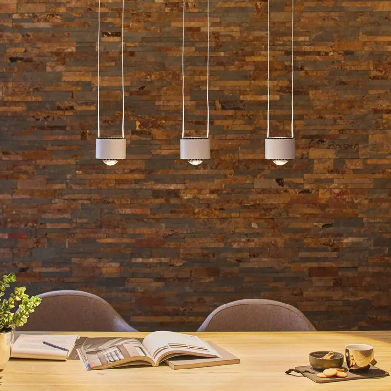 Żyrandol LED Paulmann Aldan, aluminium, ściemniany, 3-punktowa.