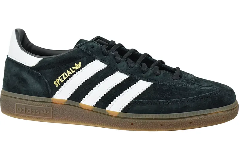 adidas Handball Spezial DB3021, Unisex, Czarne, buty sneakers, nubuk, rozmiar: 44 2/3